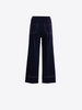 Image of Vilagallo Bettina Wide Leg Trouser - Navy