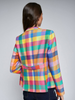 Image of Vilagallo Natalia Blazer - Multicolor Gingham