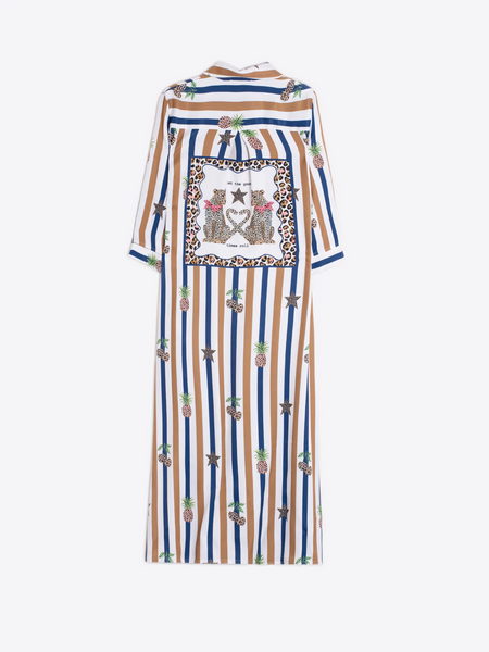 Vilagallo Isota Dress - Cheetah