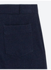 Image of Vilagallo Mila Star Embroidery Denim Pant - Navy