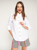 Image of Vilagallo Blanca Shirt - Ice Cream