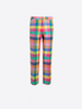 Image of Vilagallo Tiffany Pant - Multicolor Gingham
