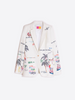 Image of Vilagallo Hannah Blazer - White