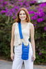 Image of WanderFull Matte HydroBag Crossbody with Solid Strap - Lapis