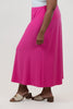 Image of YNot A-Line Pull-On Maxi Skirt - Azalea Pink