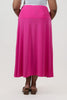 Image of YNot A-Line Pull-On Maxi Skirt - Azalea Pink