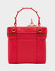 Image of Betsey Johnson Cozy Up Light-Up Fireplace Bag - Red