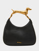 Image of Betsey Johnson Dachshund Demi Bag - Black