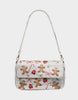 Image of Betsey Johnson Holiday Rhinestone Flap Shoulder Bag - Gingerbread Multi