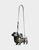Image of Betsey Johnson Weenie & The Beast Crossbody Bag - Black/White
