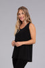 Image of Sympli Go To Tank Relax Sparkle - Black Sparkle