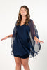 Image of Julian Chang Avatar Dress - Navy