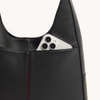 Image of Hammitt Tim Medium Shoulder Bag - Black/Brushed Gold