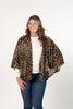 Image of Pure Essence Animal Print Cape - Nature Multi