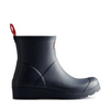 Image of Hunter Women's PLAY™ Short Rain Boot - Blue/Hunter Red