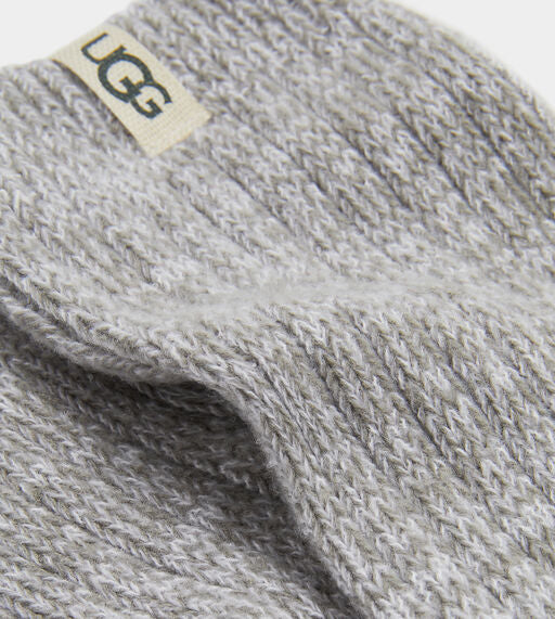 UGG® Ribbed Knit Slouchy Crew Sock - Seal