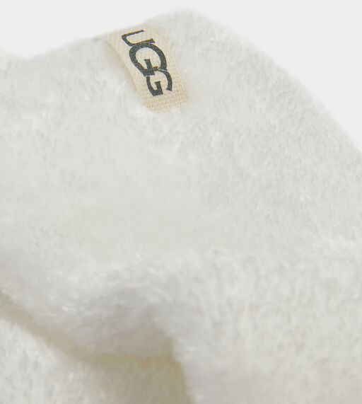 UGG® Leda Cozy Crew Sock - White