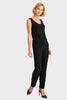 Image of Joseph Ribkoff Silky Knit Ankle Pant - Black