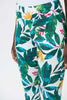 Image of Joseph Ribkoff Tropical Print Crop Pant - Vanilla/Multicolor