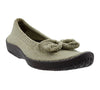Image of Arcopedico Lyla Knit Flat with Bow - Green Earth
