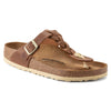 Image of Birkenstock Gizeh Braid Cognac Oiled Leather
