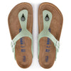 Image of Birkenstock Gizeh Soft Footbed Matcha Nubuck