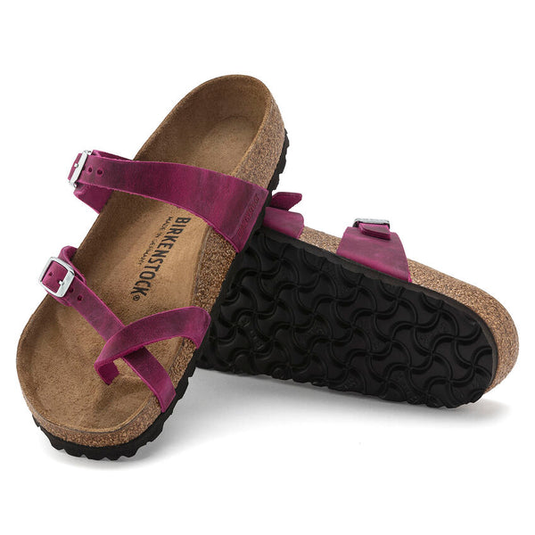 Birkenstock Mayari Festival Fuchsia Oiled Leather