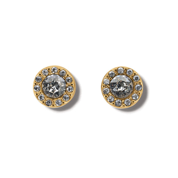 Brighton Illumina Solitaire Gold Earring