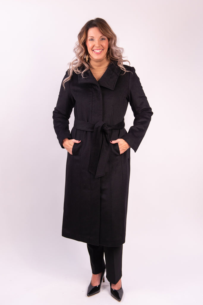 Cole Haan Women's Belted Puffer Coat
