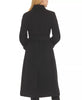 Image of Cole Haan Double Breasted Wool Blend Belted Midi Coat - Black *Take an EXTRA 25% Off*