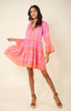 Image of Hale Bob Amaryllis Dress - Pink