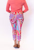 Image of Insight New York Button Detail Stretch Techno Crop Pant - New Pink Pucci