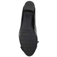 J. Reneé Cameo Block Heel Bow Toe Pump - Black