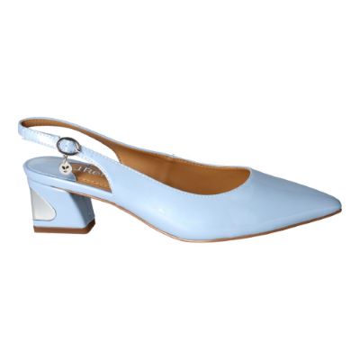J. Reneé Shayanne Slingback Block Heel - Placid Blue
