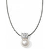 Image of Brighton Collectibles Meridian Petite Pearl Necklace -  Silver