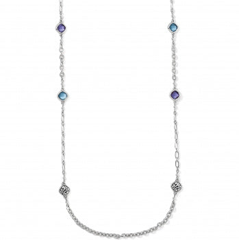 Brighton Elora Gems Sky Long Necklace - Silver