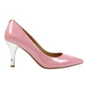 Image of J. Reneé Kanan Metallic Heel Point Toe Pump - Soft Pink