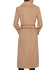 Image of Kenneth Cole Double Breasted Wool Blend Maxi Coat - Camel