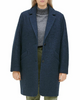Image of Marc New York Plus Size Paige Wool Blend Bouclé Coat - Dark Teal