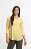Image of Sympli Go To Classic T 3/4 Sleeve - Butter