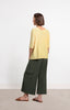 Image of Sympli Reversible Cinch Top Elbow Sleeve - Butter