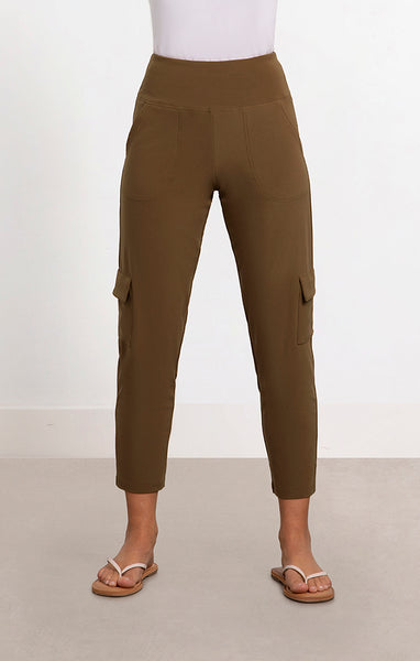Sympli Safari Ankle Pant - Tobacco