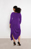 Image of Sympli Drama Dress 3/4 Sleeve - Ultraviolet