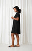 Image of Sympli Trapeze Dress Short Sleeve - Black *Take 15% Off*