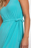 Image of Sympli Sleeveless Reversible Tie Dress - Aqua