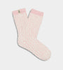 Image of UGG® Chenille Cozy Sock - Seashell Pink